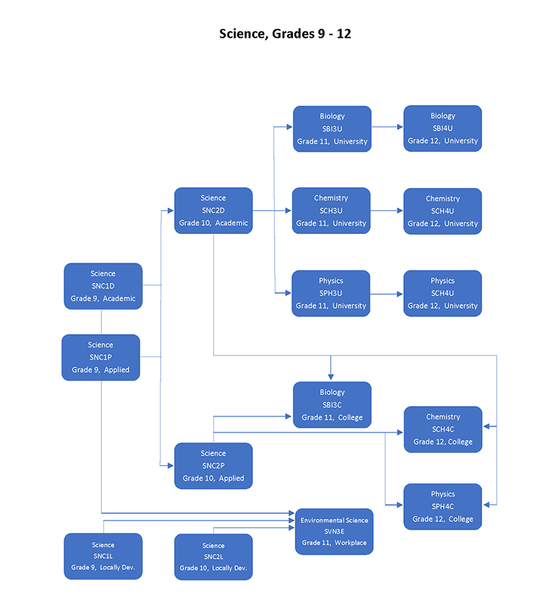 Science Flow Chart final